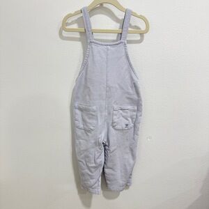 Zara Lavendar cotton overalls